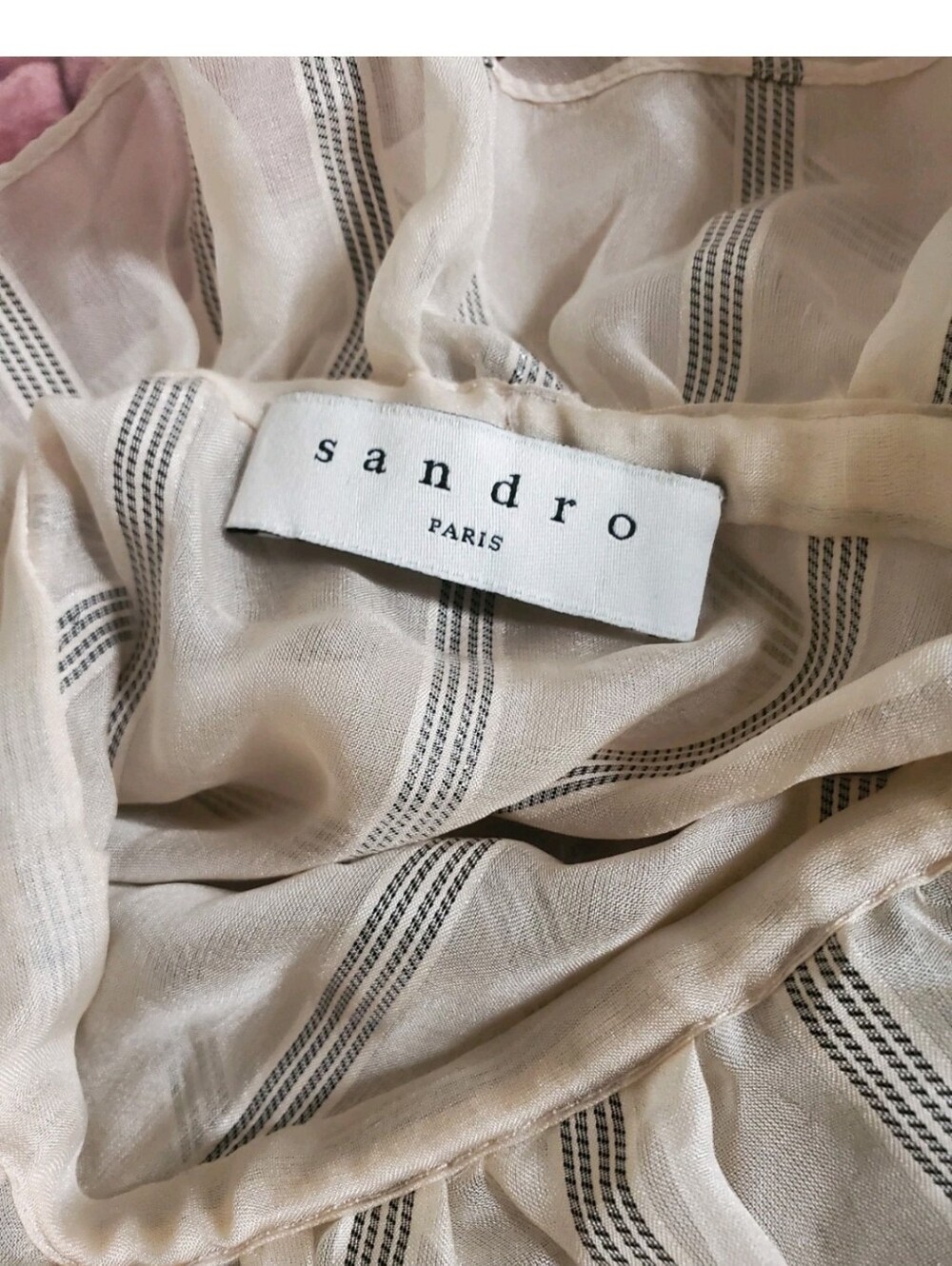 NWT SANDRO RENA TOP SIZE 2 - Picture 2 of 5